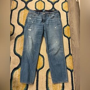 Jag Jeans. Distressed Blue boyfriend Jeans